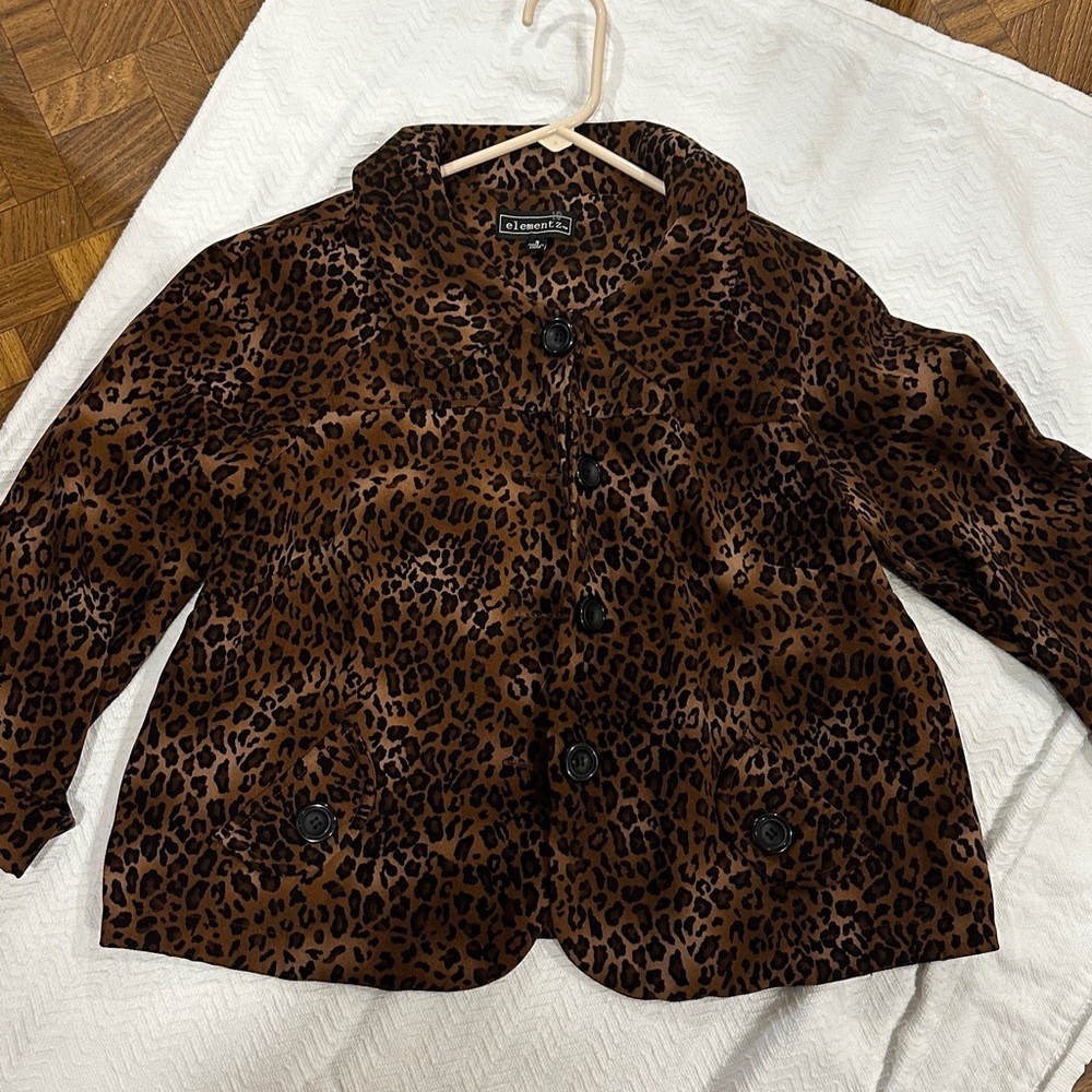 Elementz Animal Print Jacket - Picture 3 of 4